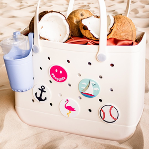 Boggy Style EVA Beach Bag Cup Holder ABS Waterproof Drink Holder <b>Accessories</b> for Summer Outdoor Travel, Pool, Cola and Beer Cups - Product Image 5
