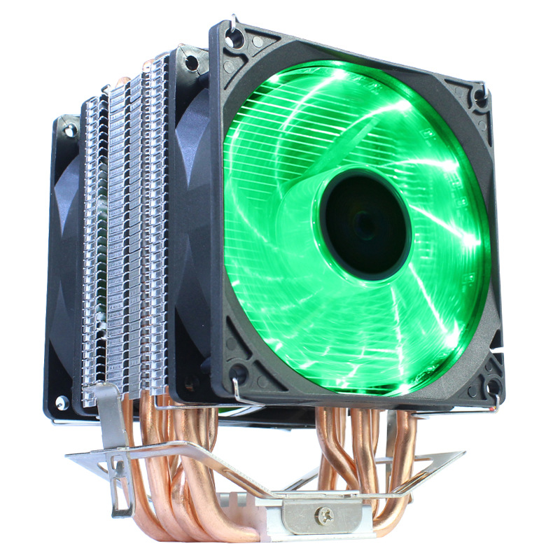 (619)3-wire dual fan green light