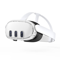 Coque de protection transparente pour casque VR Meta Quest 3, étui de protection pour Meta Quest 3, protecteur AL-Q113