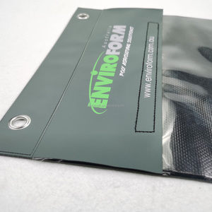 A4 PVC không thấm nước mềm nhựa giấy phép chủ móc vòng lặp Fastener khóa giấy phép làm việc tài liệu chủ Vinyl tài liệu bìa nộp hồ sơ - Product Image 4