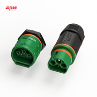 Connecteur Combo Étanche M25 pour Alimentation et Signal, 2+1+5 Broches, Nylon, Verrouillage par Poussée, 15A 300V pour Onduleur Solaire et Stockage d'Énergie