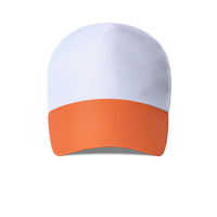 Gorra de Béisbol al por Mayor 100% Poliéster con Logotipo Personalizado, Gorra de 5 Paneles para Promoción y Uso Electoral