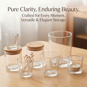 Bougie parfumée en verre de qualité supérieure, élégante lanterne décorative pour la maison, idéale pour les salles de bain relaxantes, logo personnalisé, 8 oz, pour la Saint-Valentin. - Product Image 3