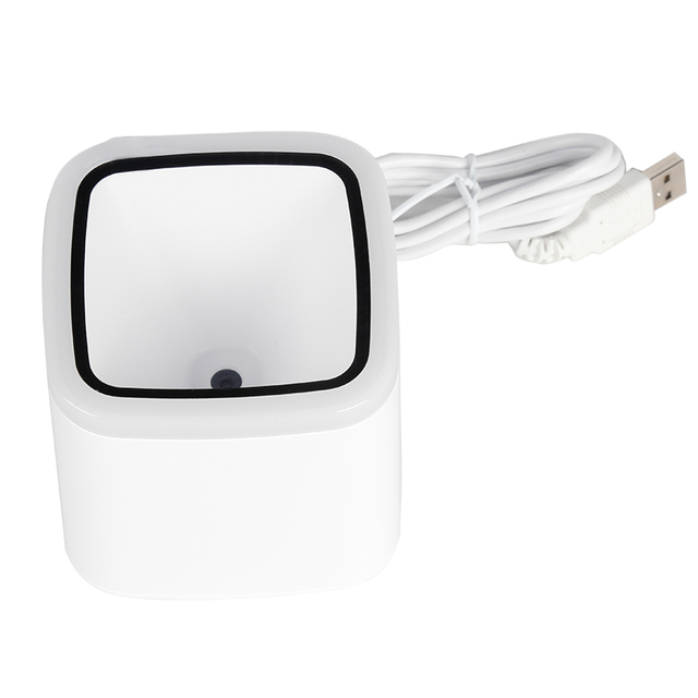 Alipay & WeChat Payment Desktop Barcode Scanner 2D CMOS USB Interface Supermarket Platform QR Code Reader in Stock