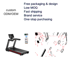 2025 New ypoo chuyên nghiệp thể thao điện nghiêng cơ giới Máy chạy bộ máy thương mại Máy chạy bộ cho phòng tập thể dục - Product Image 6