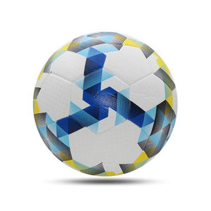 Balón de fútbol azul personalizado profesional nuevo estilo 3 4 5 unido térmicamente - Product Image 5