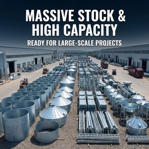 Silo per Mangimi Avicoli con Sistema <span class=keywords><strong>di</strong></span> Pesatura Elettronico 5, 10, 15 Tonnellate, Silo <span class=keywords><strong>di</strong></span> Stoccaggio <span class=keywords><strong>in</strong></span> Acciaio Zincato per Allevamenti <span class=keywords><strong>di</strong></span> Polli OEM - Product Image 4