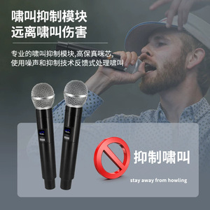 <b>Wireless</b> <b>Microphone</b> Receiver 6.5mm Plug And Play Portable For Live Streaming Stage Use - Product Image 2