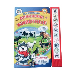 Livre sonore éducatif pour enfants en anglais, apprentissage précoce, nouveauté OEM - Product Image 4