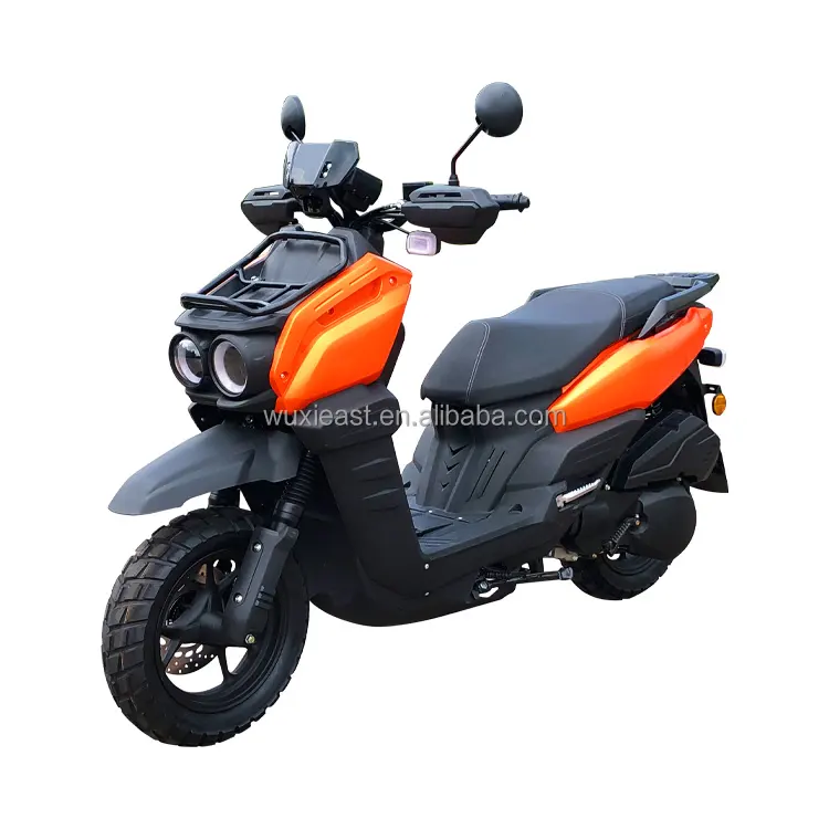 Scooter à essence 150cc, moto route, moteur à essence rapide, 1 cylindre, 4 temps, frein à disque avant, 2 suspensions hydrauliques