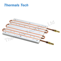 Plaque froide liquide avec base de dissipateur thermique refroidie à l'eau pour module thermoélectrique Peltier