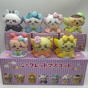 Caja Sorpresa con 7 Figuras de PVC de la Serie Kawaii Chiikawa Joke Bear Hachiware Magic Girl, Personajes Lindos de Anime, Caja Misteriosa de 8 cm - Product Image 1