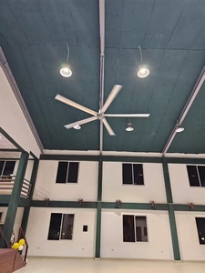 Ventilador de Techo Industrial Keystone FJDA-5 HVLS de 16 pies, Motor PMSM de 0.75kW, 5 Aspas, 35-39dB, Velocidad del Viento de 1m-5m/s, para Almacenes, 3 Años de Garantía - Product Image 2