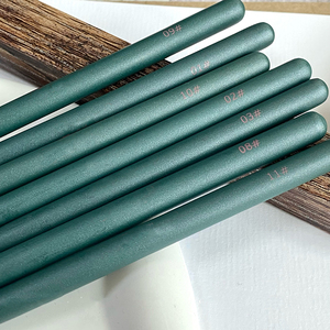 Ensemble de pinceaux à ongles avec manche en bois, poils en nylon denses, forme ovale, qualité salon, pour la coloration du vernis gel et la peinture d'art sur les ongles - Product Image 6