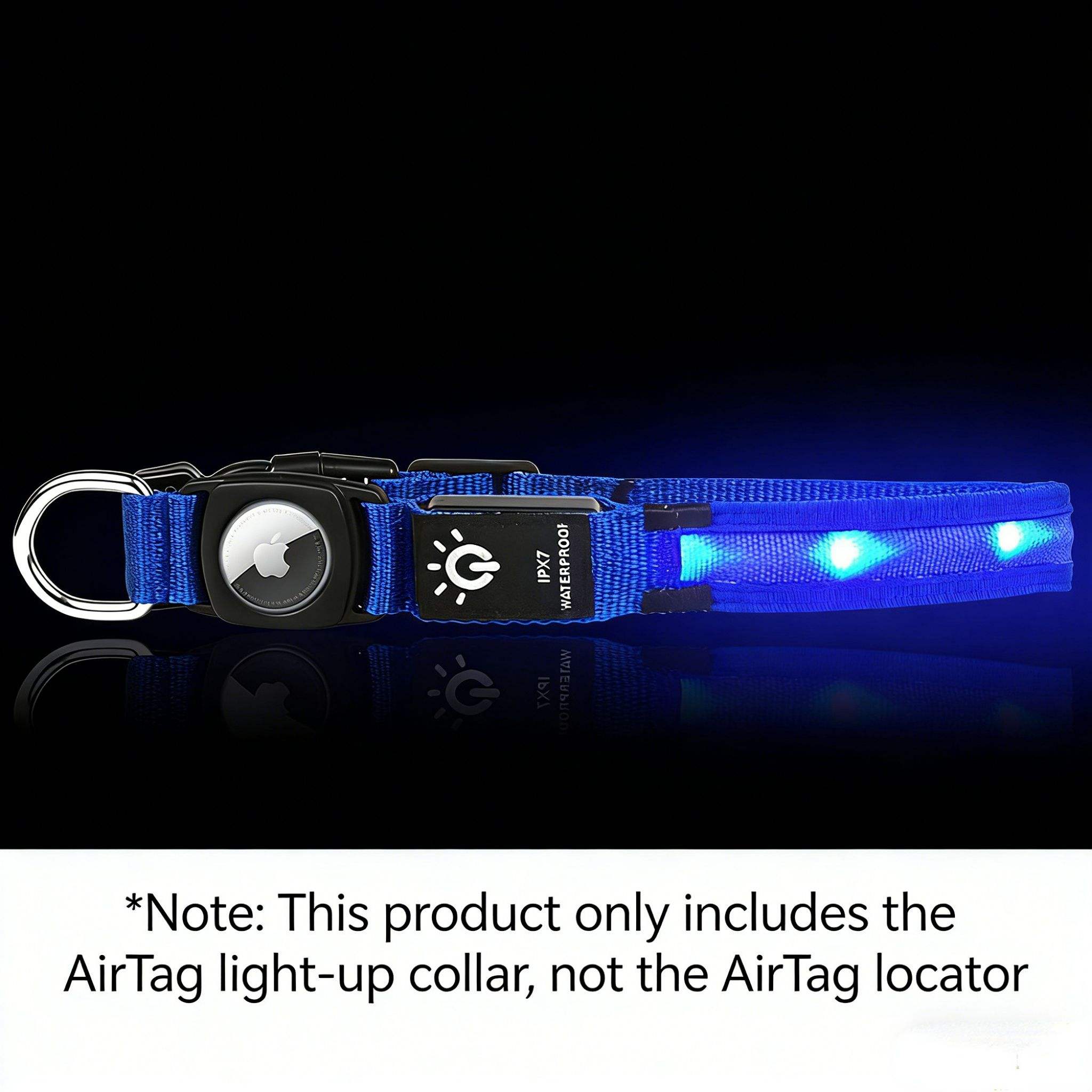 ลูกปัดโคมไฟสีฟ้า (กันน้ำ)