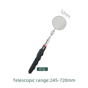 Telescopic Magnetic Pickup Tool 10LB Strong Magnet 5 Section Extendable Rod Stainless Steel Auto Hardware Pick up Tool Orange - Product Image 2