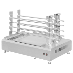 Parrilla de Gas Portátil y Resistente para Acampar en Familia, <span class=keywords><strong>con</strong></span> Quemador Doble Vertical para Asar Pollo a la Parrilla - Product Image 2