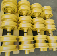 Galet supérieur pour excavatrice PC27MR, PC15R-8, PC28, PC40, PC45, PC55, MR-2 ; Galet porte-chaîne pour excavatrice 20T-30-00151, PC40, PC45