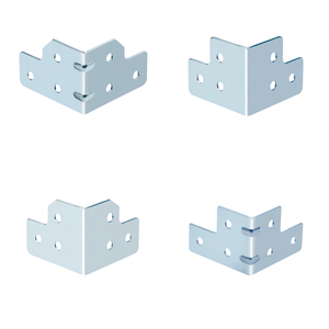 Đồ nội thất hoặc hộp công cụ buộc kết nối góc bên phải khung kết nối khác nhau kệ 6 lỗ niềng răng góc bên phải kết nối - Product Image 2