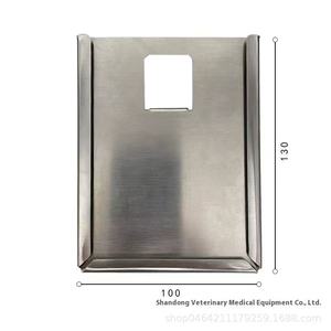 304 Edelstahl Infusion stange Zubehör für Cat Dog Cage Türschloss und Informations karten halter Essential Pet Care Item - Product Image 3