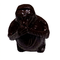 Figurine de singe en aluminium coloré, sculpture en métal pour table, objet de collection pour hôtels, restaurants, écoles et bureaux
