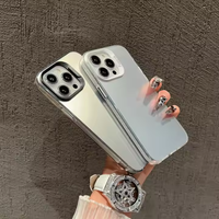 Coque de téléphone d'affaires minimaliste de qualité supérieure de style Instagram à texture originale coréenne pour iPhone 16pro Max Niche Design