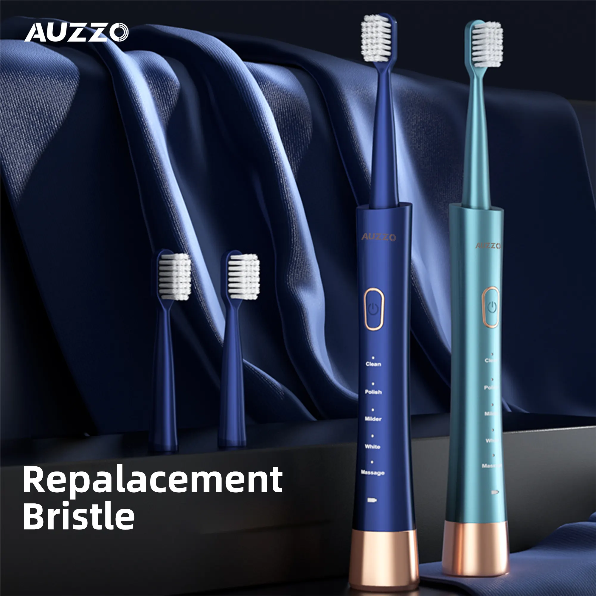 Ipx7 Waterproof Sonic Electric Toothbrush Rechargeable Ultrasonic Vibrating Tooth Brush Electric