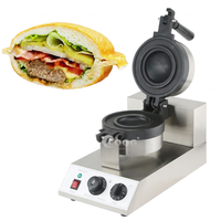 Machine à Burgers UFO à Usage Commercial avec Moule Personnalisé, Logo Estampé, Presse à Paninis Soucoupe Volante et Gaufrier