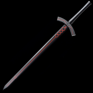 Espada Medieval de Rey Arturo, Versión Oscura, del Popular <span class=keywords><strong>Anime</strong></span> <span class=keywords><strong>Fate</strong></span>, Mercancía de Animación Cinematográfica - Product Image 5