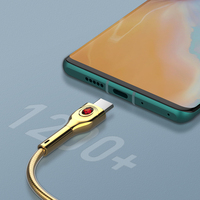 Kabel Pengisi Daya LDNIO LC871C Tipe C PVC, Kabel Data Pengisian Cepat untuk Ponsel iPhone iPad