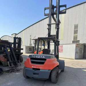 Low Price Used for Toyota Diesel Forklift 8F with 4.5m Masts 6 5 7 Ton Capacities Forklift Engine Available in Shanghai - Product Image 2
