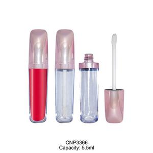 Empty Lip Gloss Wand Tube 5ml Flat Shaped Lip Gloss Packaging Make Your Own Empty <b>Lipgloss</b> Tubes - Product Image 2
