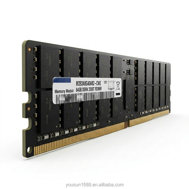 IN STOCK Brand New Server Memory W403Y 64GB DDR4 2933MHZ RDIMM PC4-23466U-R Dual Rank X4 Replacement Ram Server Ram DDR4 64gb