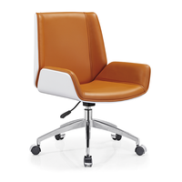Chaise de bureau ergonomique en cuir PU transfrontalière avec dossier haut, fonctions pivotantes et réglables en hauteur, pour usage professionnel, vente en gros