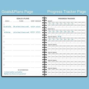 2026 Myway Workout Log for Women &amp; Men A5 Fitness Planner <strong>Journal</strong> to Track <strong>Weight</strong> <strong>Loss</strong> Workout <strong>Journal</strong> for Exercising Record - Product Image 5