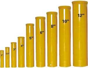 Tubo <span class=keywords><strong>Mortaio</strong></span> Pirotecnico in Fibra di Vetro da 2 a 16 Pollici per Fuochi d'Artificio - Componente Essenziale - Product Image 4