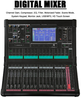 Console de mixage audio 20 canaux, système de sonorisation professionnel complet, système de sonorisation extérieur