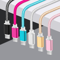 3M Nylon Tressé V8 Micro USB Data Cable Charger Fast Charging pour Android Mobile Phones Imprimantes Scanners Power Banks Caméras