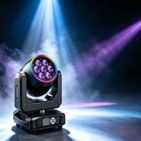 7x40W RGBW Led Bee Eye Moving Head DJ Light Pixel Beam+Zoom Wash Moving Head Stage Light DMX512 Controller for Nightclub Party