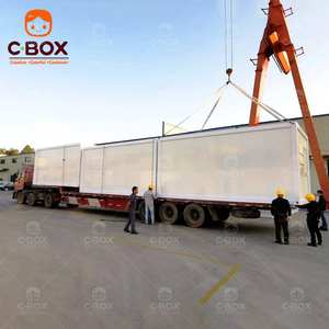 Cbox Vente en gros de maisons préfabriquées modulaires détachables, bureaux, dortoirs, ateliers, garages, bungalows, maisons minuscules, conteneurs mobiles - Product Image 3