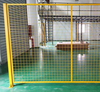 Panneau de clôture en treillis soudé pour atelier et entrepôt, clôture de sécurité multi-scènes