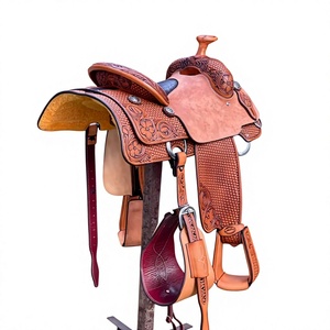 Genuine Buffalo Leather Race Saddle English Style Horse Bridle Accessories Wood Eco-Friendly Long Durable Sustainable SUS304 - Product Image 1
