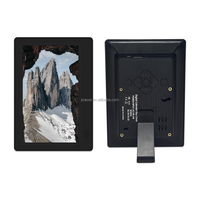 Pour 7 "cadre photo numérique écran LCD cadre photo numérique réveil musique vidéo télécommande USB carte SD montage mural