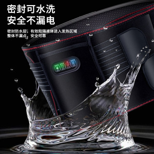 Electric <b>Heating</b> Lumbar <b>Support</b> Belt L Size With Moxibustion Function For <b>Back</b> Pain Relief And Uterine Warming - Product Image 2