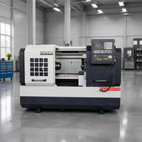 Tour CNC CK6140 avec banc en fonte lourde, équipement de tournage CNC avec mandrin hydraulique en option