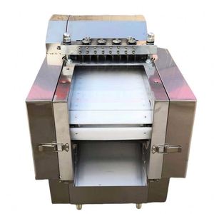 Gıda Sınıfı Paslanmaz Çelik Otomatik Keçi Eti Küp Kesme Makinesi (Helal Et İşleme ve Orta Doğu Pazarı için) - Product Image 3