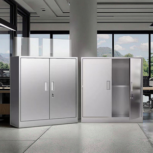 Cerradura de llave de casillero de acero de 2 puertas, duradera, personalizada, diseño moderno para escuela, taller, Hotel, uso al aire libre, estructura segura golpeada - Product Image 4