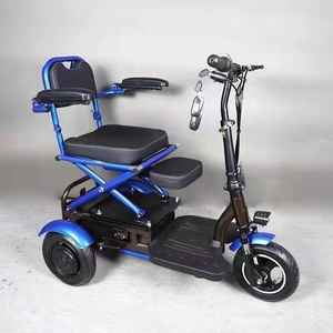 Tricycle électrique réglable et pliable pour personnes âgées, 350W, prix d'usine, vélo électrique - Product Image 3