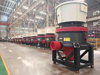 Concasseur à cône hydraulique monocylindre avec commande PLC et moteur pour ligne de concassage de pierres dures