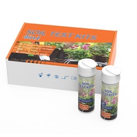 Kit d'analyse précise du sol LYZ pour les plantes de jardin et de pelouse, bandelettes de test du sol 4-en-1, pH, fabriqué dans le Jilin
